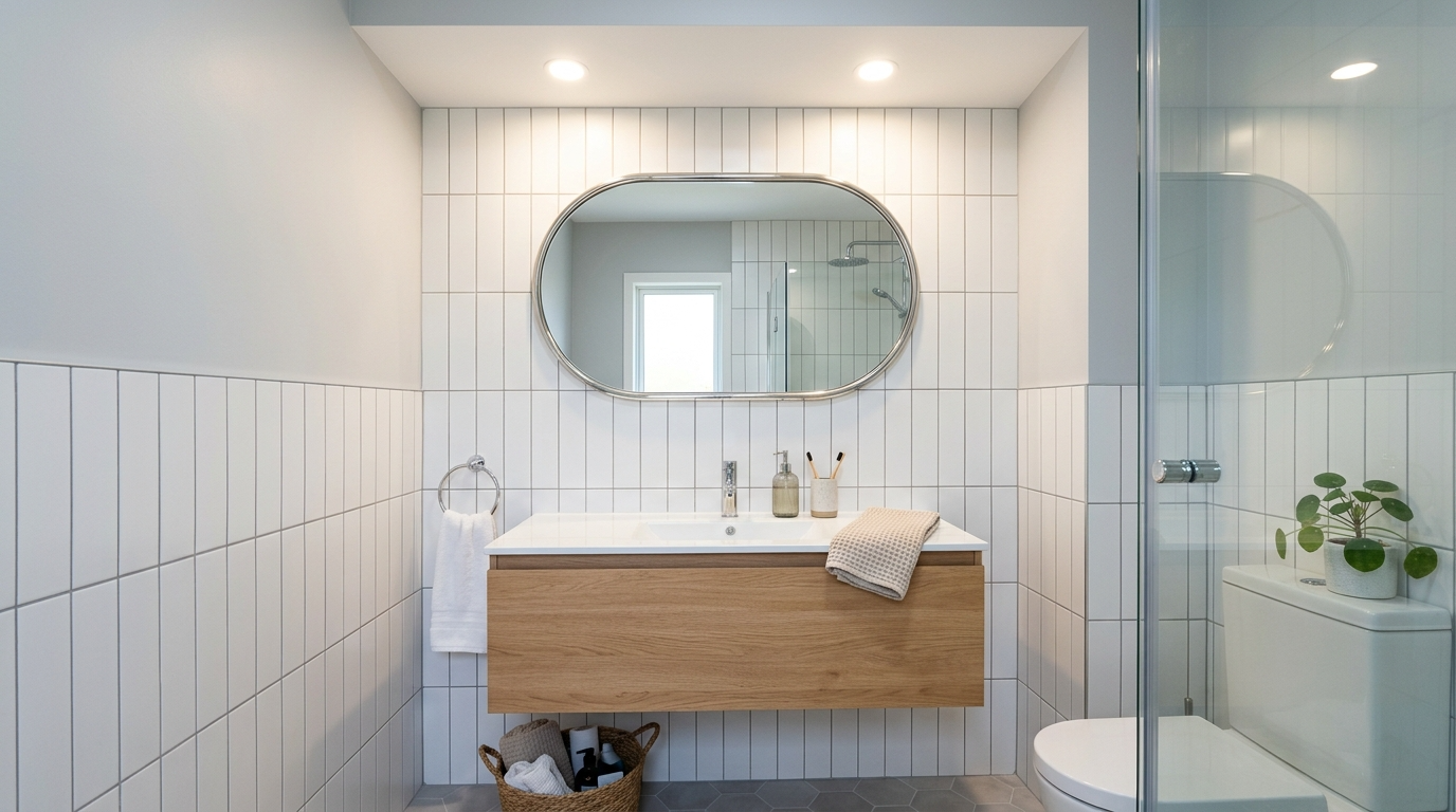 Choose a matte black frame for contrast